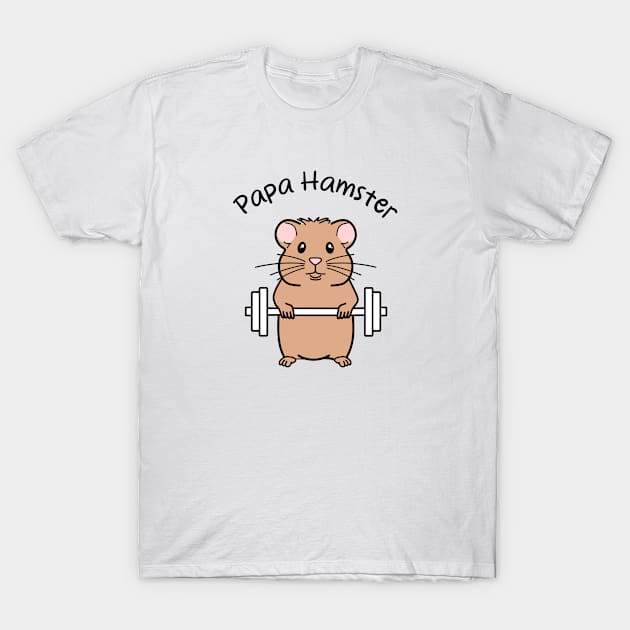 Papa Hamster Pride T-Shirt by Pawsitive2Print